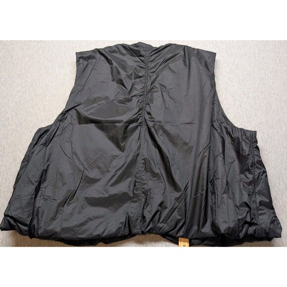 Nike Tech Woven Vest Mens XL Black Loose Fit Insulated Puffer Nylon HM4262-010 - Picture 9 of 9